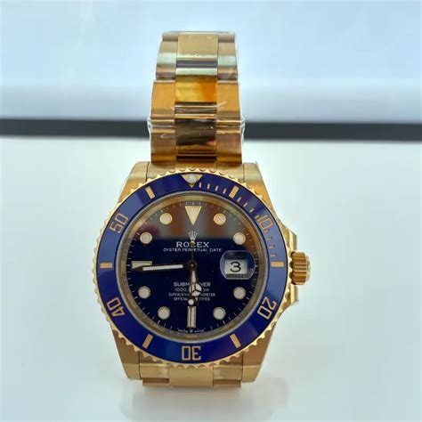 rolex submariner vergoldet|Rolex Submariner.